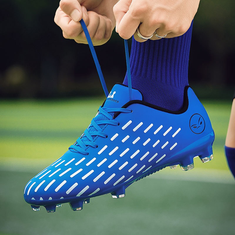 ShoeGlobe Manufacturer Hot Sale Jinjiang Football Men Long Spikes AG Cross-Border Foreign Trade Wholesale Student Competition_voghion.com