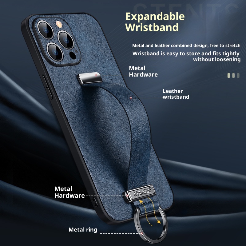 TechGlobe SULADA Trendy Cool Compatible With 15/14/13/12 Phone Case IPhone 15 Pro Max Leather Cover_voghion.com