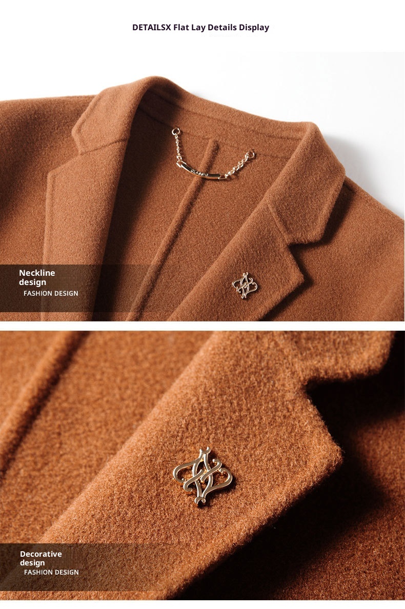 7045555501<2 QFV507045555501<2 Giacca da uomo in pura lana fatta a mano autunno inverno 2025, tinta unita, stile business, bifacciale_voghion.com