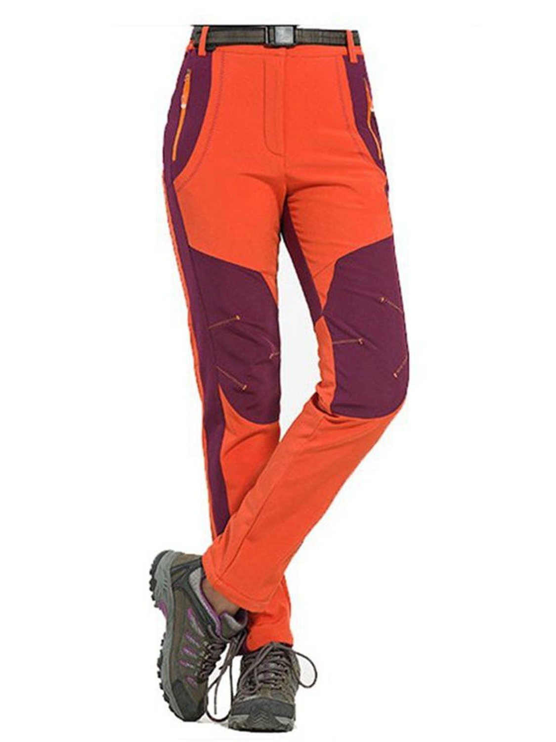 001 Outdoor Softshell Men Fleece Lined Thickened Windproof Waterproof Winter Women Warm Soft Shell Hiking Climbing_voghion.com