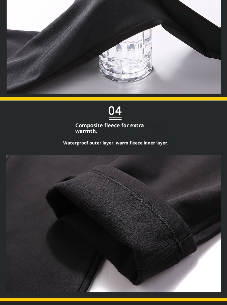 001 Pantaloni da sci e trekking impermeabili antivento e antifreddo da uomo e donna, da coppia, per autunno e inverno, spessi_voghion.com