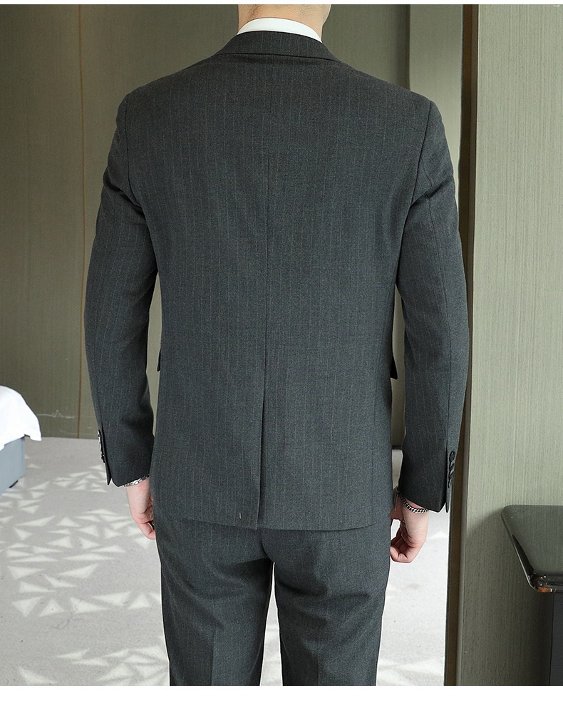 QFV507045555501<2 QFV507045555501<2 Completo da uomo leggero di alta qualità per ufficio e business, completo da uomo, completo da sposo, due pezzi, dropshipping_voghion.com