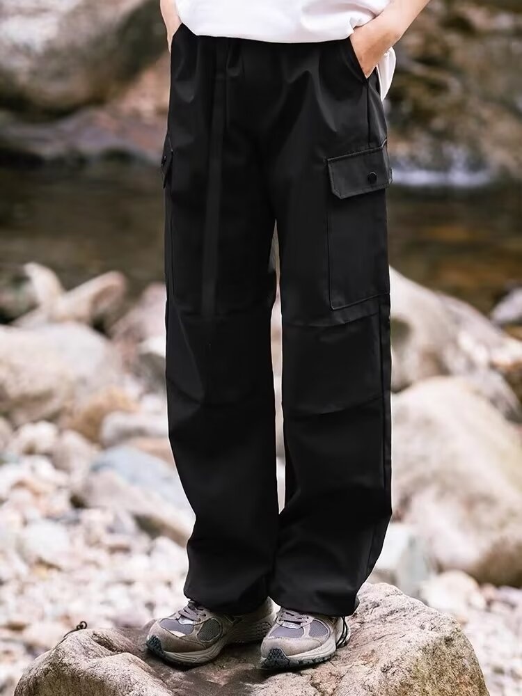 001 Pantaloni da trekking da uomo, impermeabili, antivento, funzionali, da lavoro, da sci, da paracadutista, stile retrò americano, primavera-autunno_voghion.com