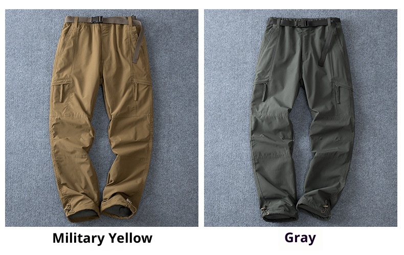 001 Wiatroodporne męskie spodnie motocyklowe z polaru 2025, idealne na zimę, do jazdy na nartach i w górach, cargo_voghion.com