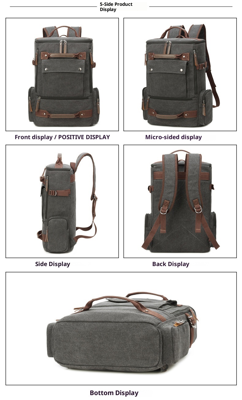 Produttore all'ingrosso di zaini multifunzionali di grande capacità per escursioni sportive all'aperto da uomo ActiveGo_voghion.com