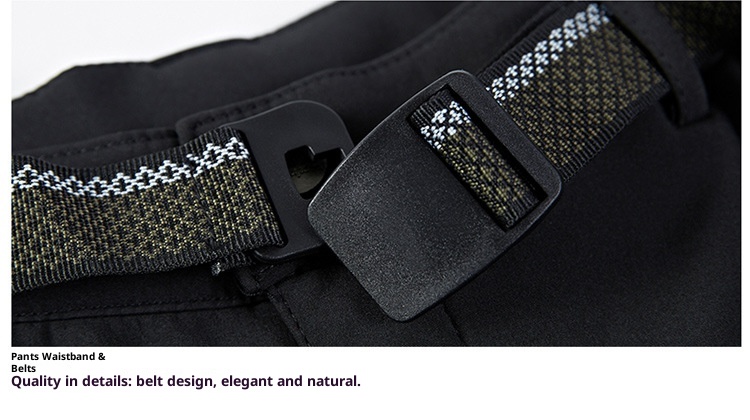 001 New Couple Soft Shell Men And Women Fleece Lined Thickened Plus Size Windproof Waterproof Outdoor Hiking Cycling Pants_voghion.com