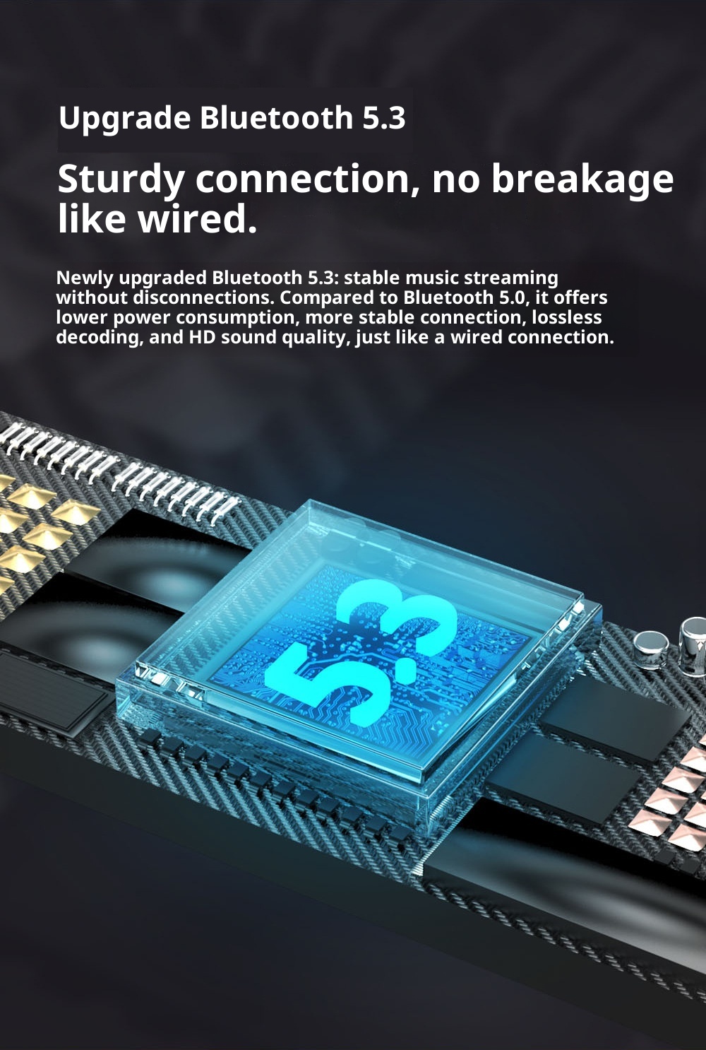 3c 2025 New S190 High Appearance Quality True Wireless Bluetooth Compact Long-Wear Comfortable Low Latency Earphones_voghion.com