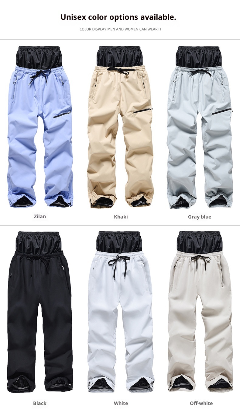 001 Winterhose für Damen und Herren, Outdoor, Snowboard und Ski, lockere Passform, Übergröße, Neu eingetroffen_voghion.com
