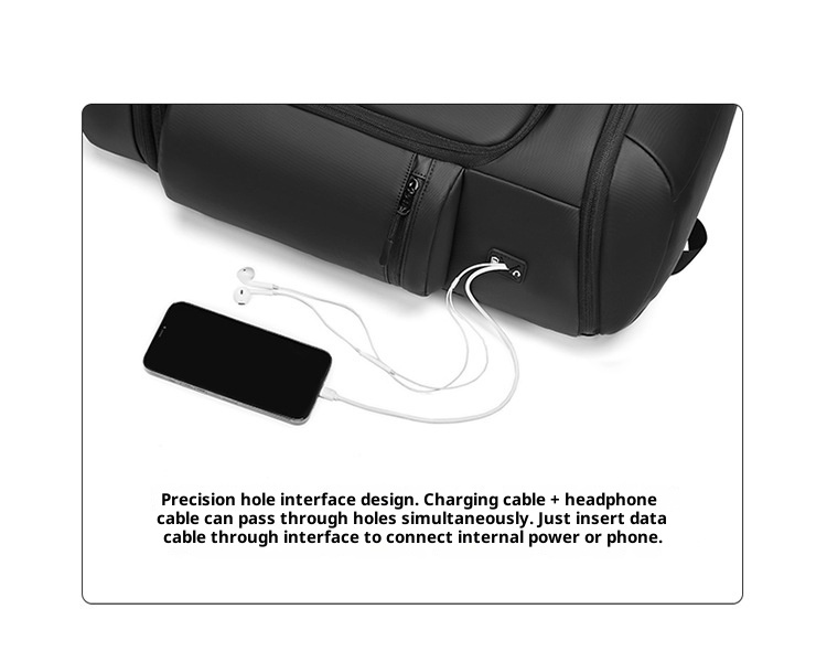 Zaino da viaggio ActiveGo da uomo, grande capacità, impermeabile, per studenti, viaggi d'affari, escursioni, brevi viaggi, per uomo_voghion.com