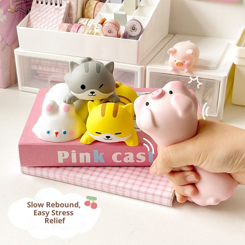 3c Decompression Mouse Pad For Women Cute Cartoon Office Support Keyboard Wrist Rest Pillow_voghion.com