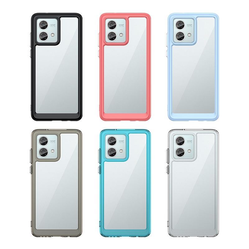 TechGlobe Suitable For Colorful Moto G84 Phone Case Full Coverage G54 Power Edition Acrylic_voghion.com