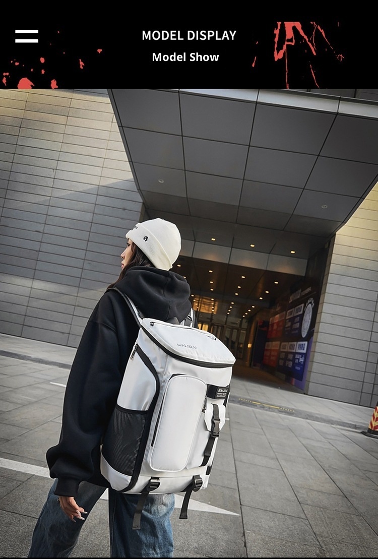 ActiveGo Nuovo Zaino Sportivo da Badminton per Uomo Grande Capacità Multiuso Borsa da Viaggio per Escursionismo all'Aperto Resistente all'Acqua_voghion.com