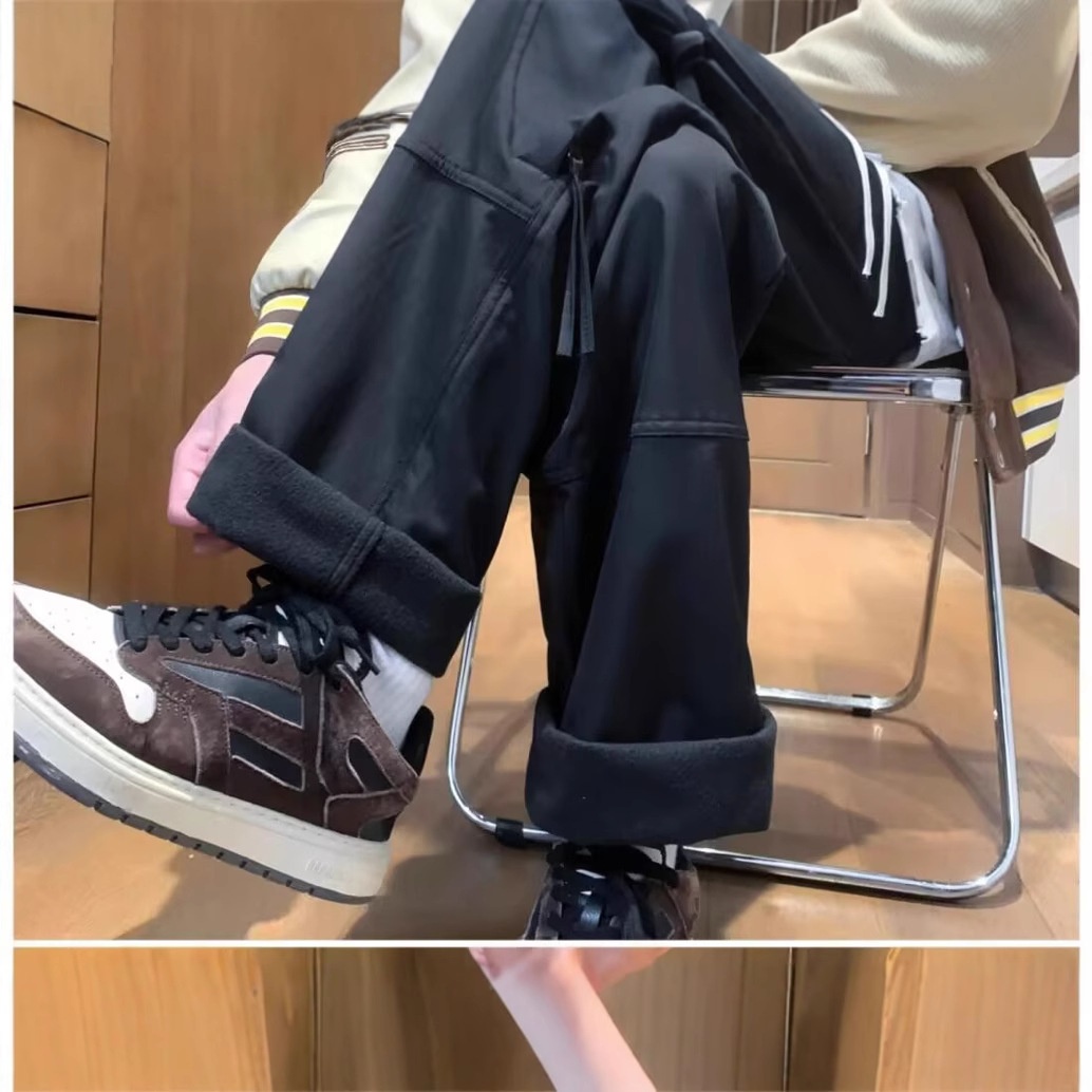 001 Northeast Cold-Resistant Subzero Fleece-Lined For Men Women, Spring And Autumn Windproof Waterproof Softshell Pants,_voghion.com