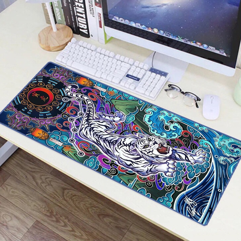 3c Mauspad Groß National Trend Schreibtisch Dicke Kante Verriegelung Büro Gaming Computermatte Großhandel Tastatur_voghion.com