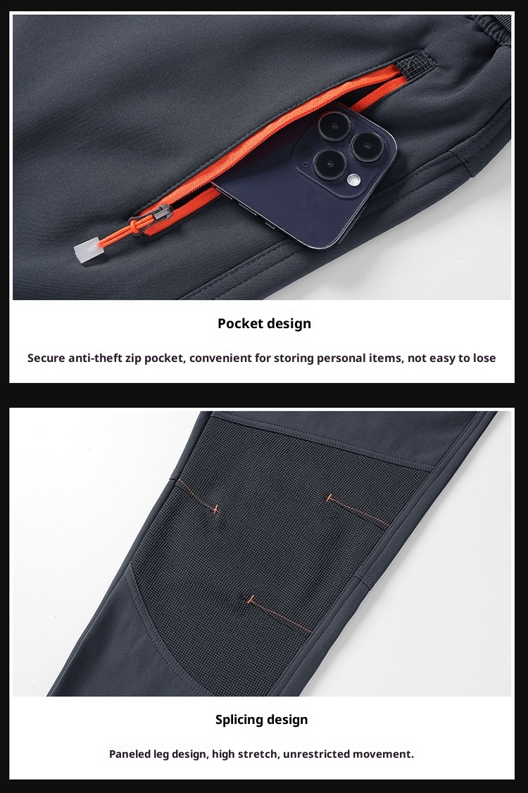 001 Grenzüberschreitender Großhandel Outdoor Softshell Fleecegefüttert Verdickt Warm Winter Skifahren Wandern Winddicht Wasserdicht_voghion.com