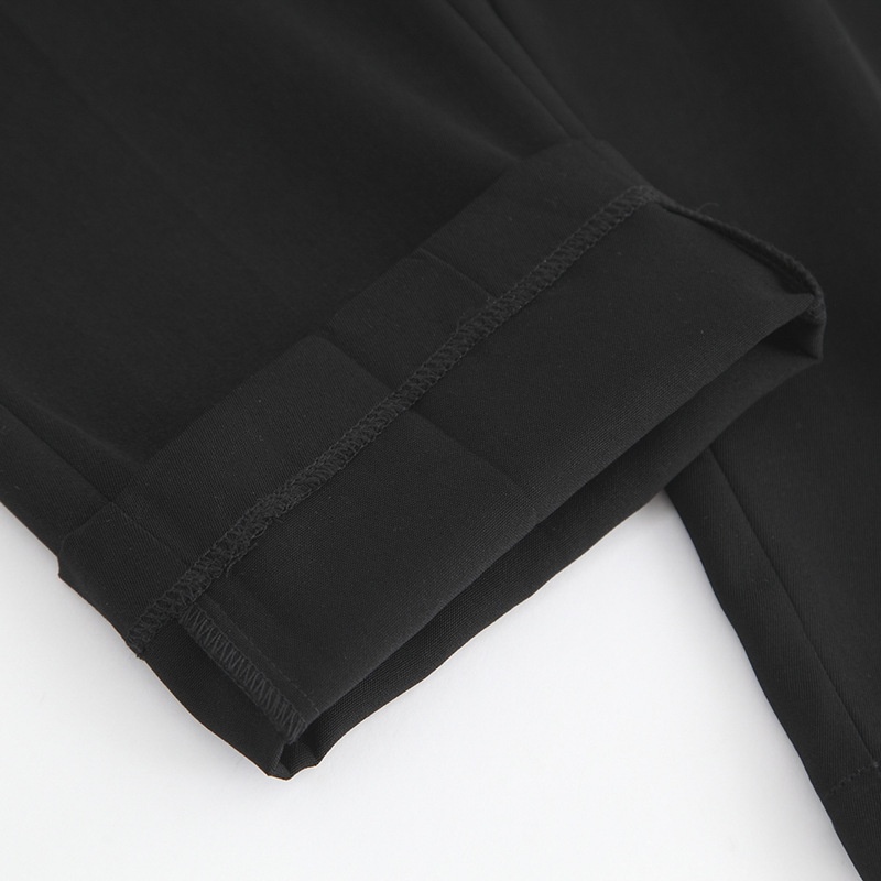 boy School Men Japanese College Student Clothing Long DK Straight Pants Black Boys Korean Style Class Uniform Trousers_voghion.com