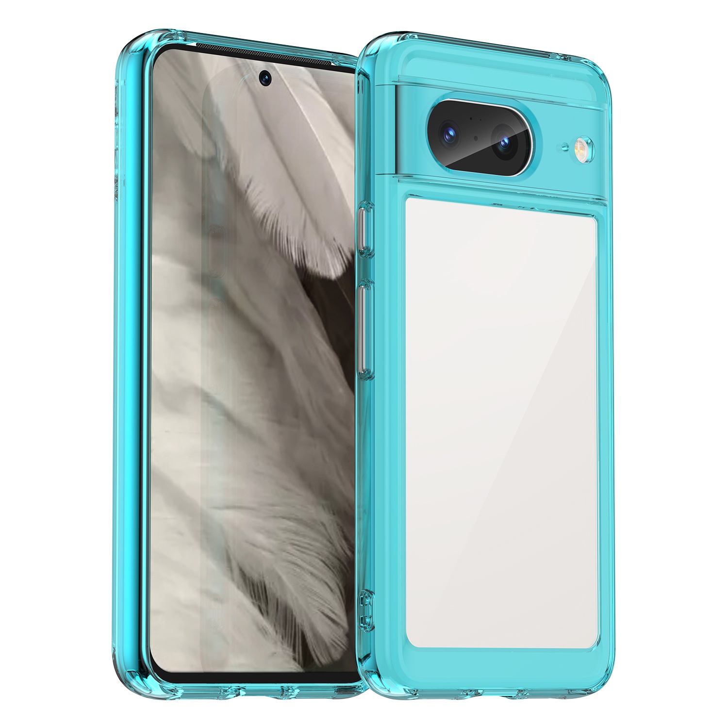 TechGlobe Compatible With 8 Phone Case Pixel 7A Pro Google 7 Colorful Full Coverage Shockproof Protection_voghion.com