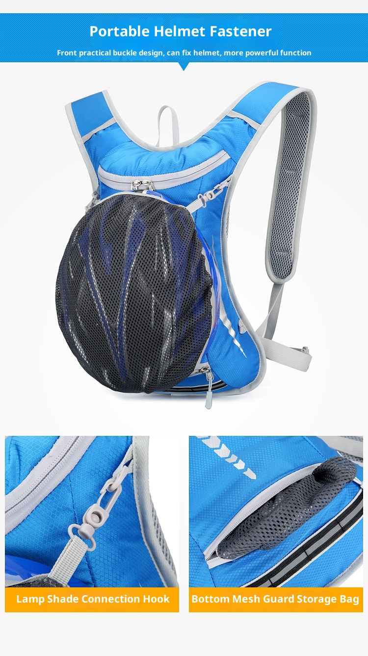 ActiveGo Outdoor Folding Travel Water-Resistant Storage Sports Cycling Large Capacity Reflective Strip Multi-Functional Men's_voghion.com