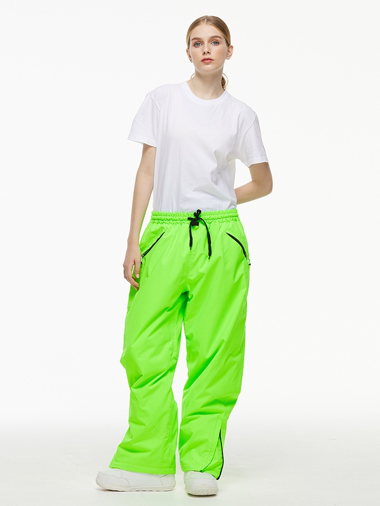 001 Nieuwe Heren Dames Winter Outdoor Waterdichte Warme Verdikte Snowboard Losse Versie Skibroek_voghion.com