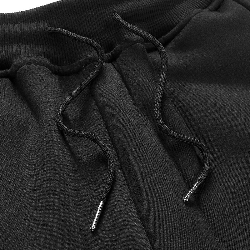 Wintersportbroek voor heren, casual warme lamswollen dikke fleece joggingbroek met boorden, herenbroek met rechte pijpen en lange broek,_voghion.com