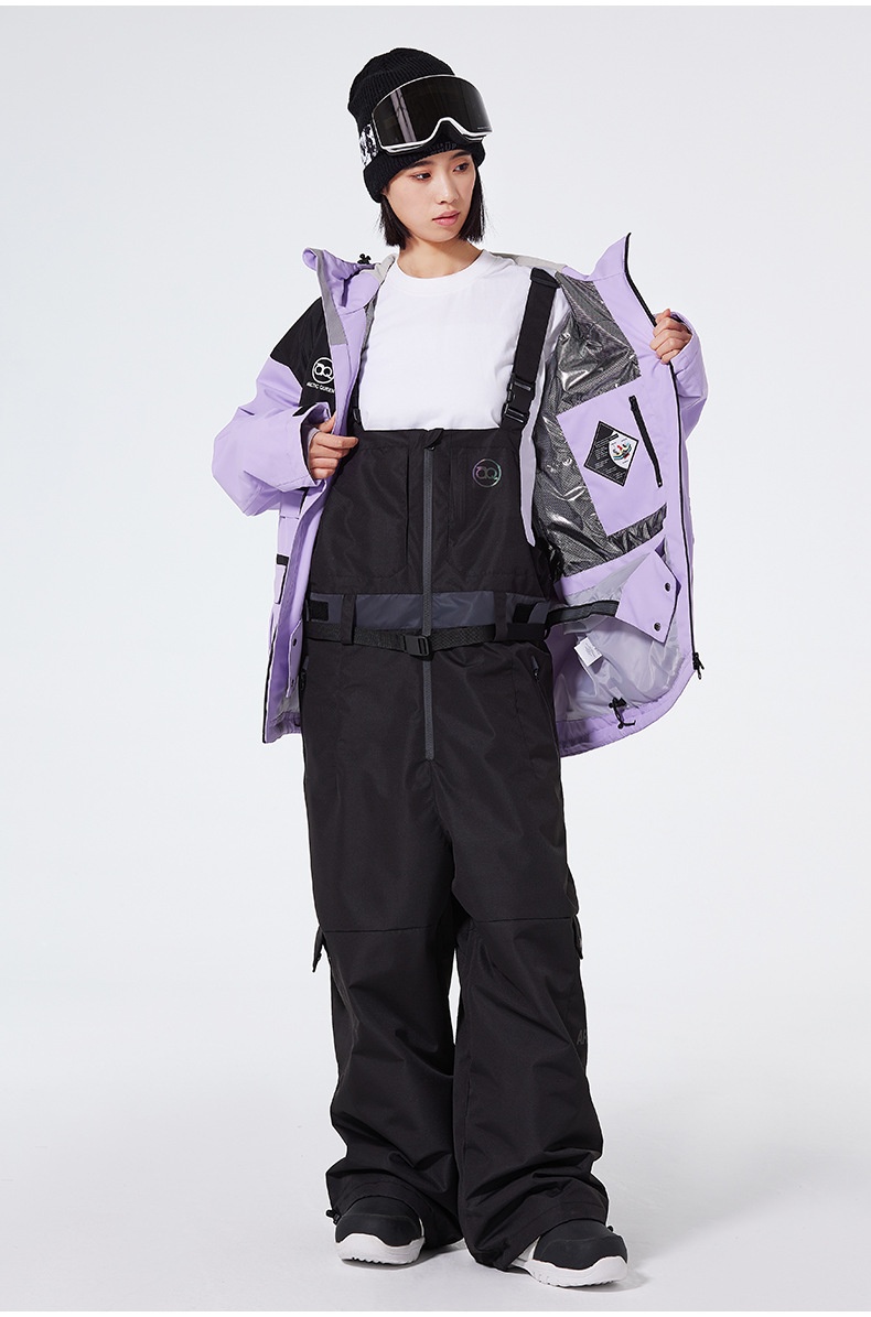 001 New Single Double Board Suit Set For Men Women, Winter Outdoor Waterproof Warm Ski Jacket And Pants, Cross-Border Style_voghion.com