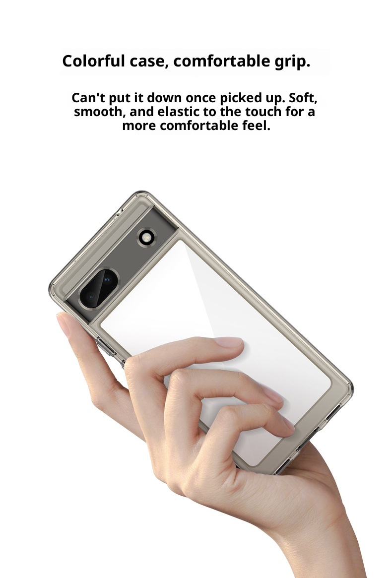 TechGlobe Compatibel met 6A Telefoonhoesje Pixel Fold Google 8 Pro Kleurrijke Volledige Bescherming Anti-val Hoes_voghion.com