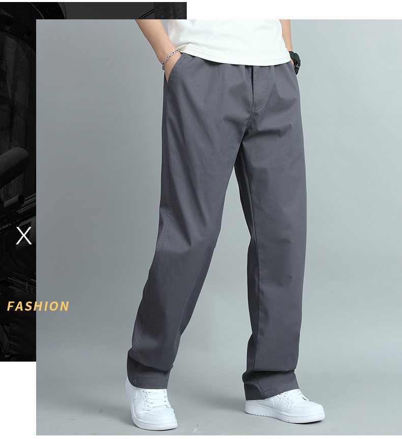 boy Cross-Border Foreign Trade Casual Spring Summer Autumn New Cotton Sports Cargo Suit Pants Men's Trousers_voghion.com