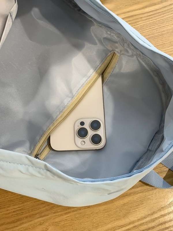 ActiveGo Color-Block Lightweight Backpack Women, Large Capacity Sports Outdoor Hiking Backpack, Trendy Drawstring School Bag For_voghion.com