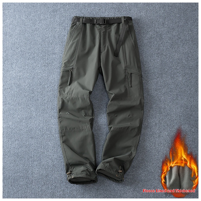 001 Wiatroodporne męskie spodnie motocyklowe z polaru 2025, idealne na zimę, do jazdy na nartach i w górach, cargo_voghion.com