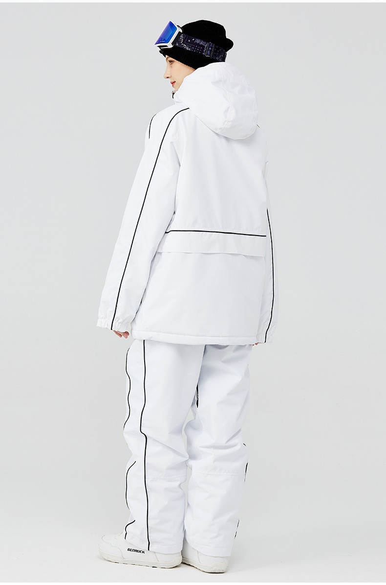 001 2023 For Men Women Winter Warm Thickened Ski Jacket And Pants Snowboard Suit New Cross-Border Model_voghion.com