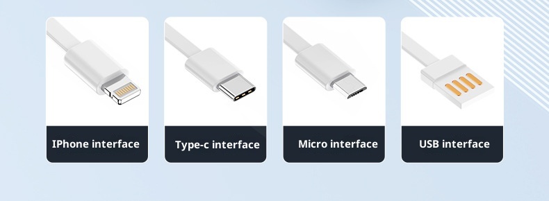 techglobe 66w Super Fast Charging Power Bank With Built-in Cable 2w Milliamp Large Capacity Convenient Portable Charger Gift_voghion.com