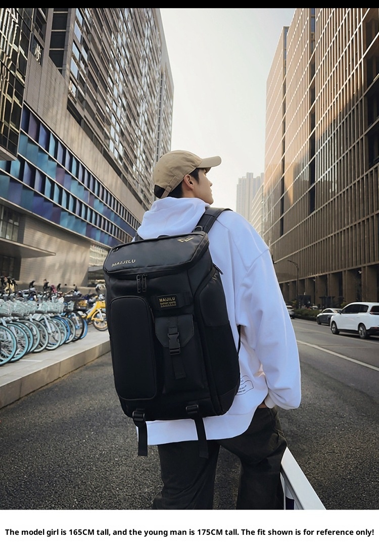 ActiveGo Nuovo Zaino Sportivo da Badminton per Uomo Grande Capacità Multiuso Borsa da Viaggio per Escursionismo all'Aperto Resistente all'Acqua_voghion.com