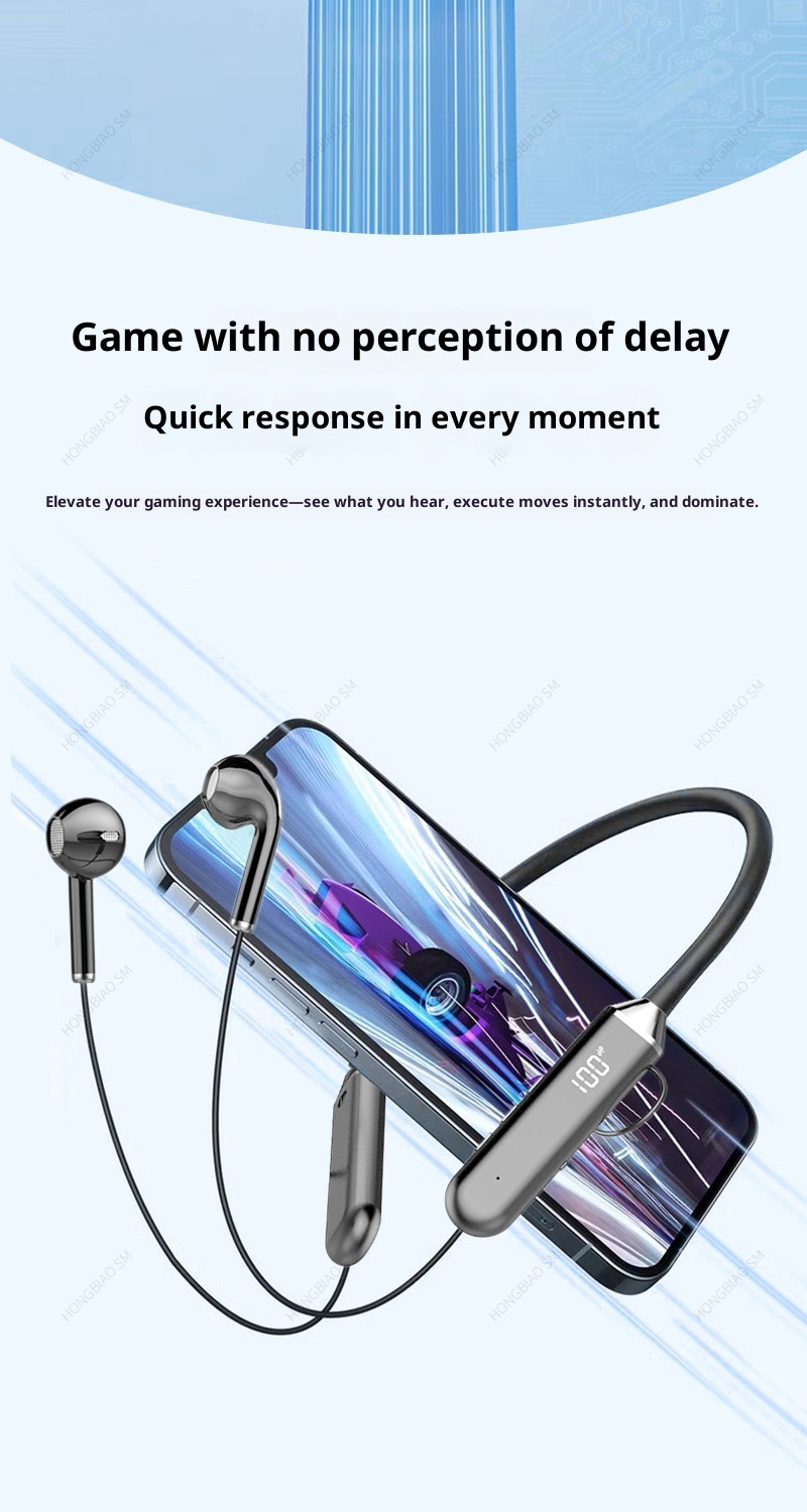 3c Bluetooth-Kopfhörer für Huawei und Xiaomi – Neues Sportmodell mit Geräuschunterdrückung, Nackenbügel und extrem langer Standby-Zeit_voghion.com