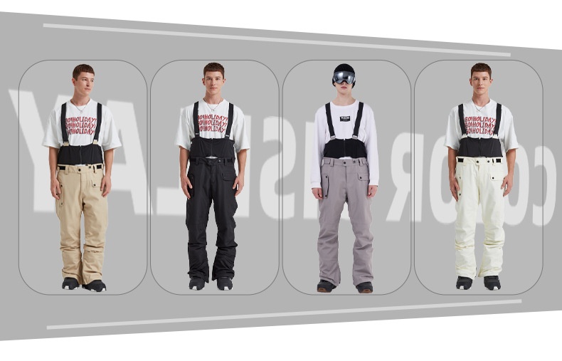 001 2025 Nuovi pantaloni da sci da donna coreani antivento impermeabili caldi imbottiti traspiranti larghi da snowboard X20_voghion.com