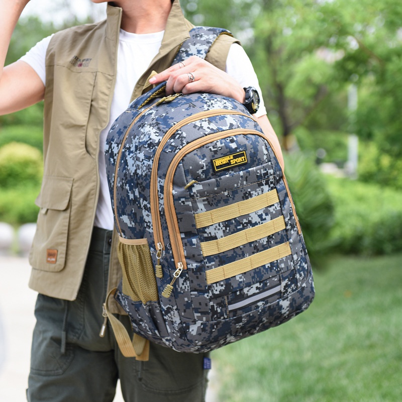 ActiveGo Hiking Casual Backpack For Men, Large Capacity, Lightweight Camouflage Sports Climbing Backpack, Outdoor Camping_voghion.com