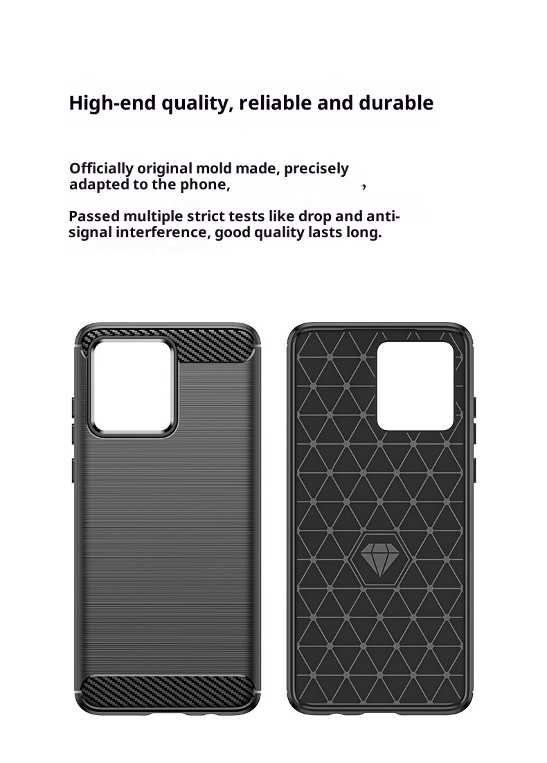 TechGlobe Compatible Moto G84 Phone Case Protective Cover G64 Silicone Brushed G54 Power Edition Full Coverage Anti-drop_voghion.com