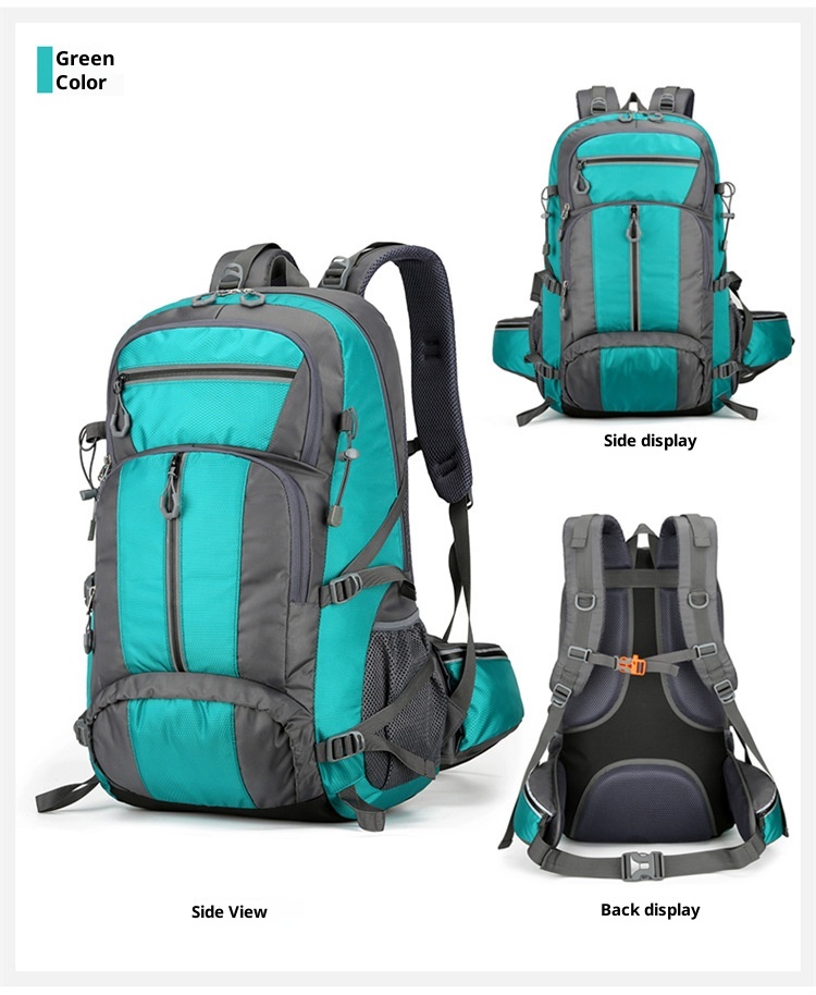 Sac à dos ActiveGo Outdoor Bag grande capacité pour la randonnée, homme, imperméable, idéal pour les voyages et les sports tout-terrain, léger et respirant._voghion.com
