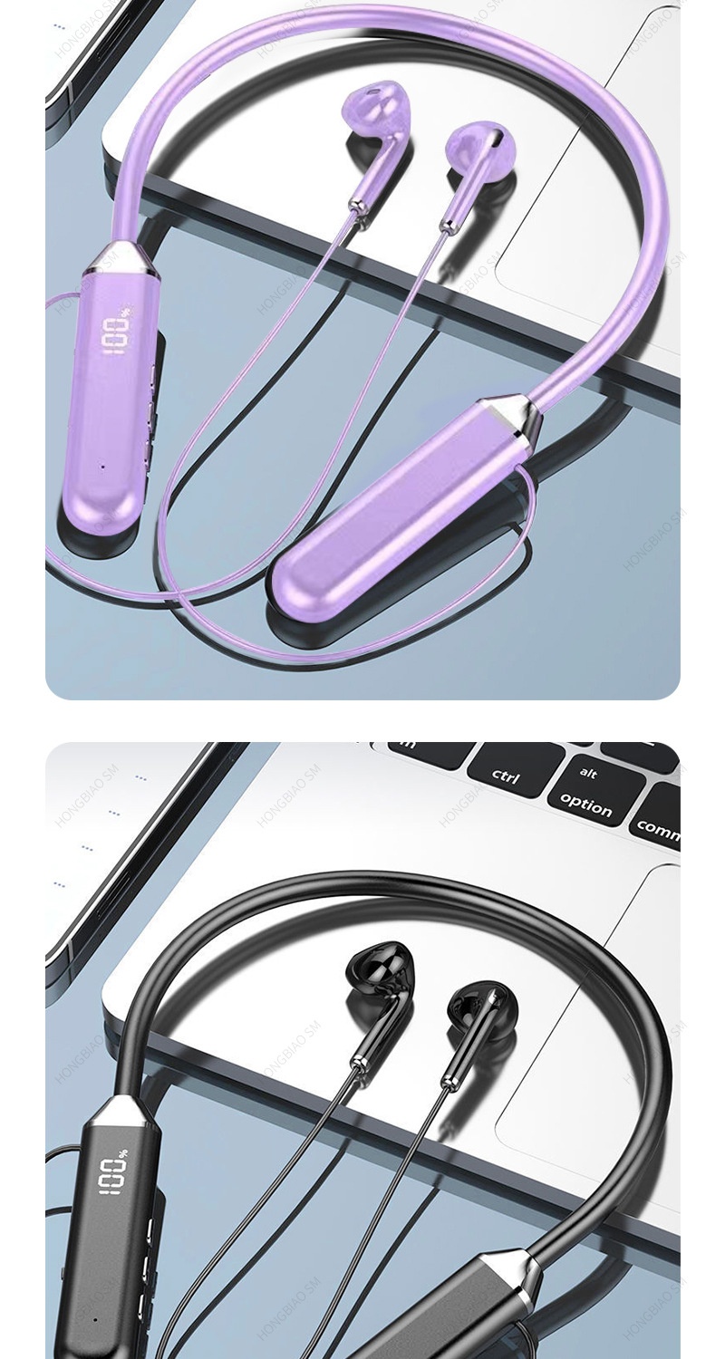 3c Bluetooth-Kopfhörer für Huawei und Xiaomi – Neues Sportmodell mit Geräuschunterdrückung, Nackenbügel und extrem langer Standby-Zeit_voghion.com