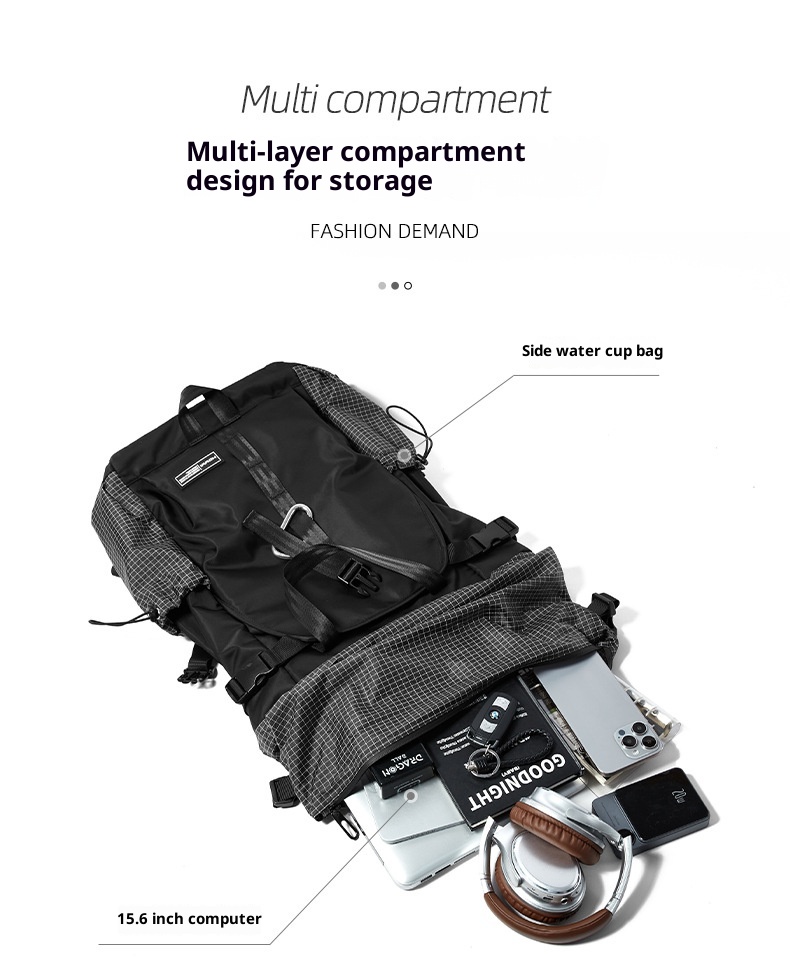 ActiveGo Direktvertrieb: Großer Rucksack für Herren, ideal für Bergsteigen, Reisen, Wandern und Radfahren._voghion.com