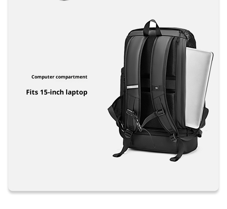 Zaino da viaggio ActiveGo da uomo, grande capacità, impermeabile, per studenti, viaggi d'affari, escursioni, brevi viaggi, per uomo_voghion.com