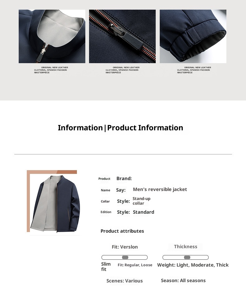 7045555501<2 QFV507045555501<2 Giacca in tinta unita, cappotto, di alta qualità, casual, versatile, dirigenziale, primaverile, abbigliamento da uomo d'affari di alta qualità, all'ingrosso_voghion.com