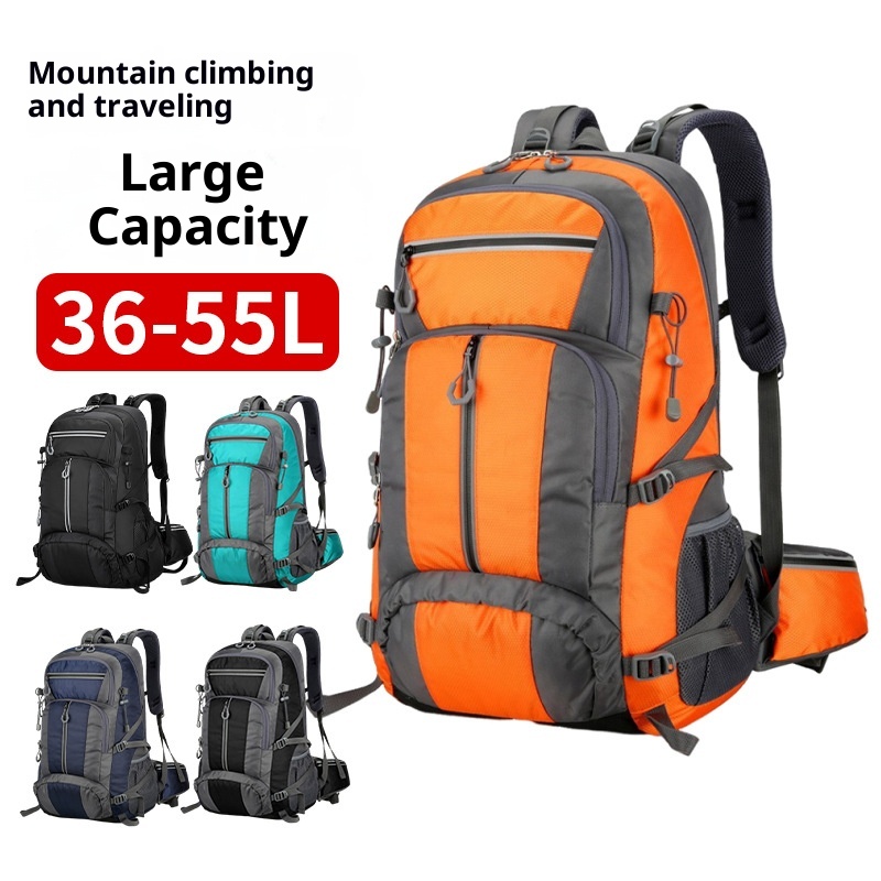 Sac à dos ActiveGo Outdoor Bag grande capacité pour la randonnée, homme, imperméable, idéal pour les voyages et les sports tout-terrain, léger et respirant._voghion.com