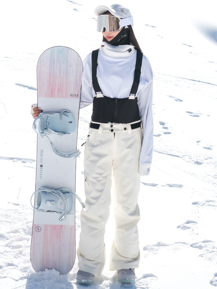 001 2025 Nuovi pantaloni da sci da donna coreani antivento impermeabili caldi imbottiti traspiranti larghi da snowboard X20_voghion.com