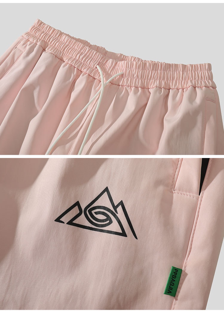 001 Meisjes felle kleuren waterafstotend winddicht fleece gevoerd warme ski-koppelstijl met sneeuwvanger outdoor wandelbroek_voghion.com