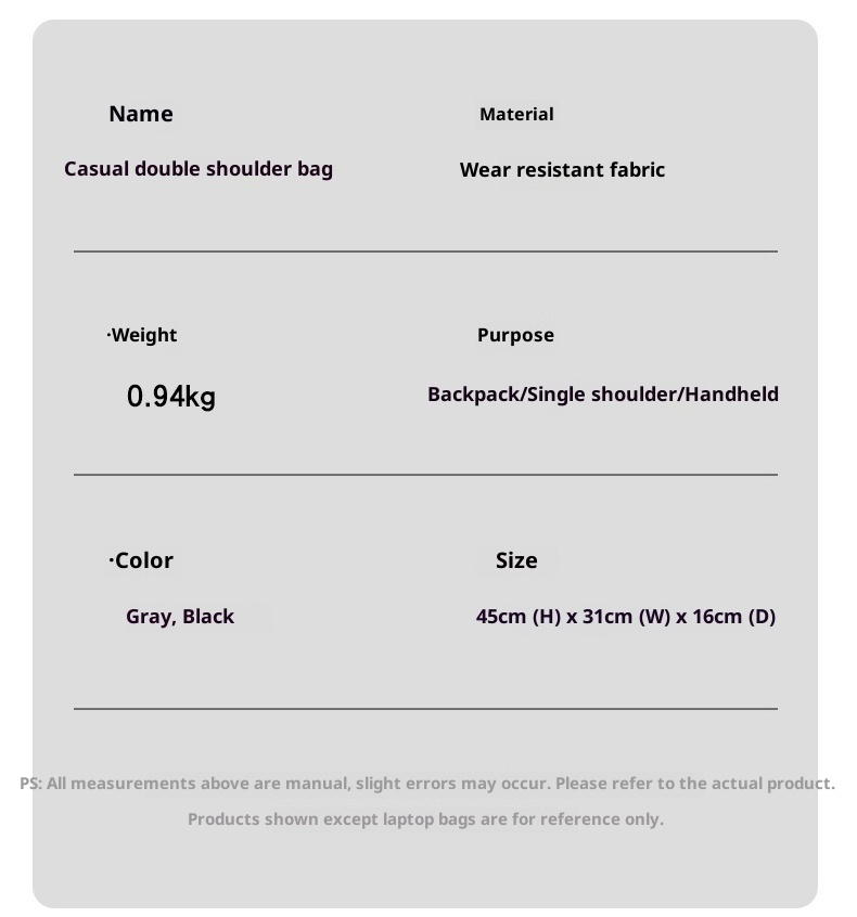 ActiveGo Factory Custom Herren Rucksack mit großem Fassungsvermögen für Studenten, Reisen, Sport und Outdoor-Aktivitäten X008_voghion.com