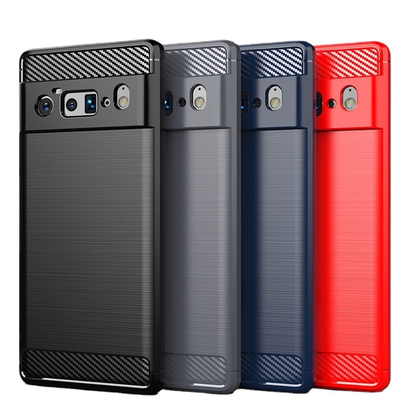 TechGlobe Compatible With Phone Case Pro Protective Cover Pixel 6 Brushed Full Coverage Google 7A Silicone Shockproof_voghion.com