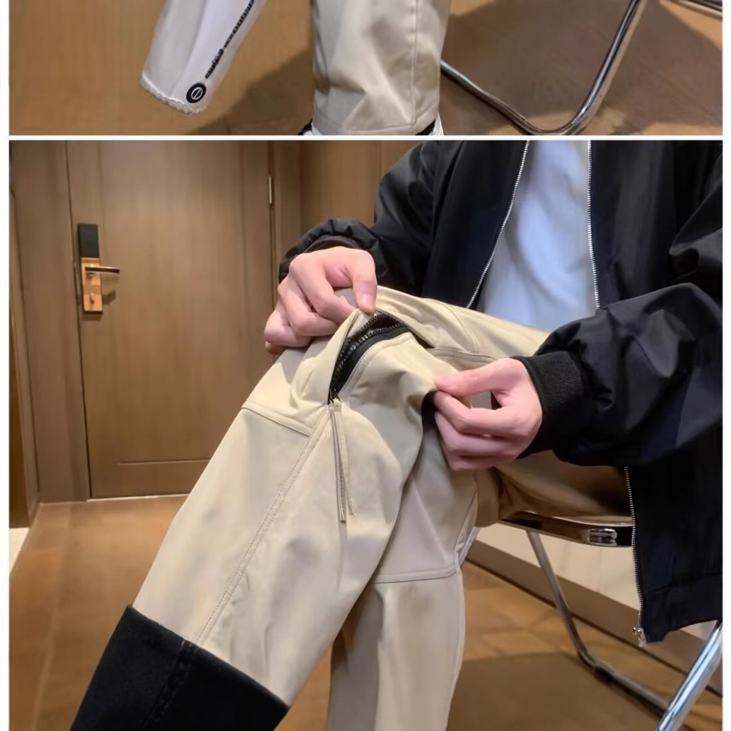 001 Northeast Cold-Resistant Subzero Fleece-Lined For Men Women, Spring And Autumn Windproof Waterproof Softshell Pants,_voghion.com