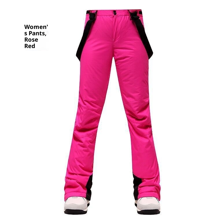 001 Cross-Border Mountaineering Ski Outdoor Heren Dames Koppel Katoenen Broek Herfst en Winter Verdikt Warm Winddicht_voghion.com