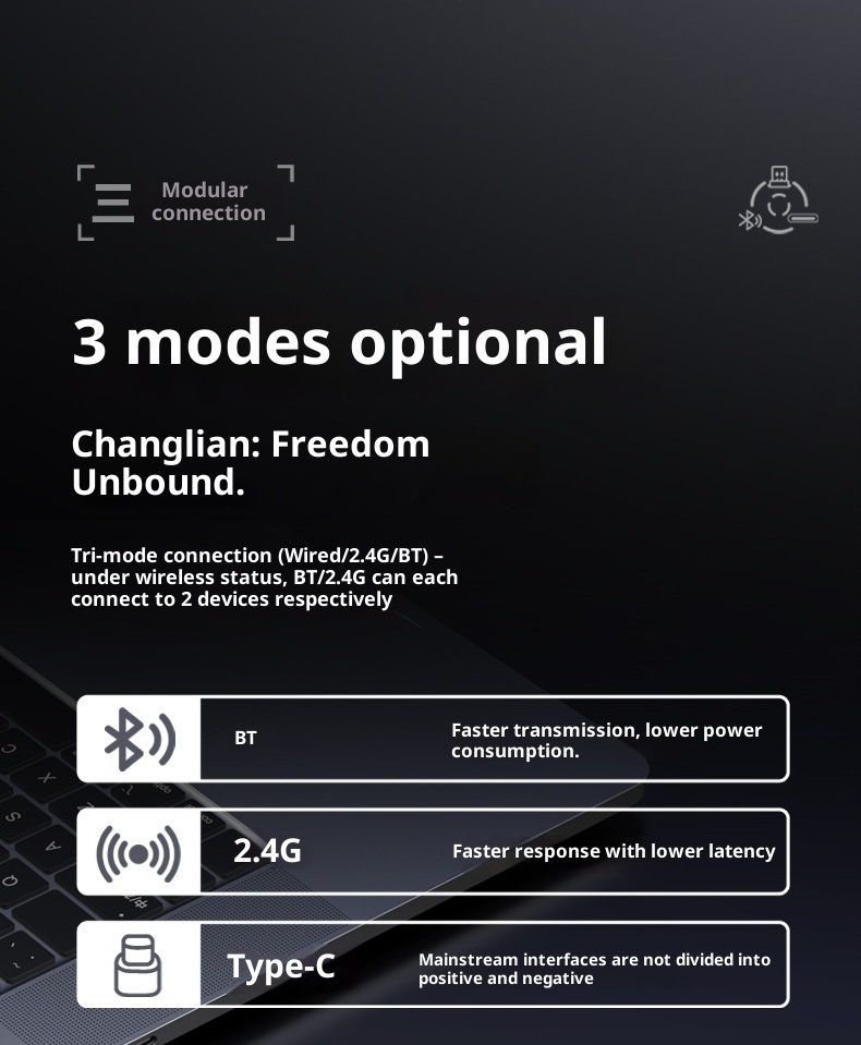 Souris sans fil Techglobe Attack Shark X3 PAW3395 légère pour le jeu, trois modes_voghion.com