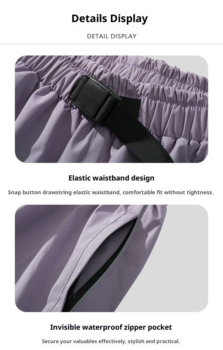 Jupe de ski imperméable et coupe-vent pour homme et femme, idéale pour les activités de plein air. Pantalon de ski chaud en polaire pour snowboard simple ou double._voghion.com